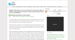 Desktop Screenshot of mathfinance.cn